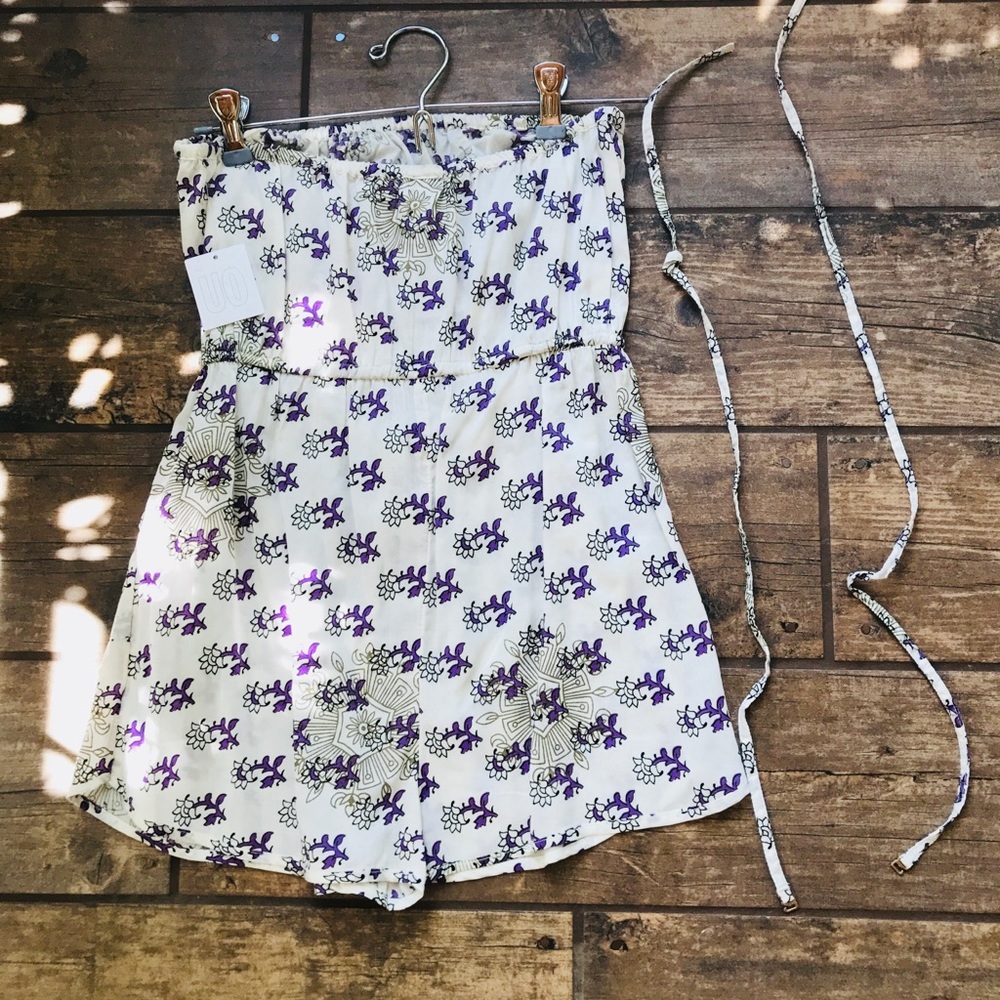 Urban Outfitters NWT strapless romper